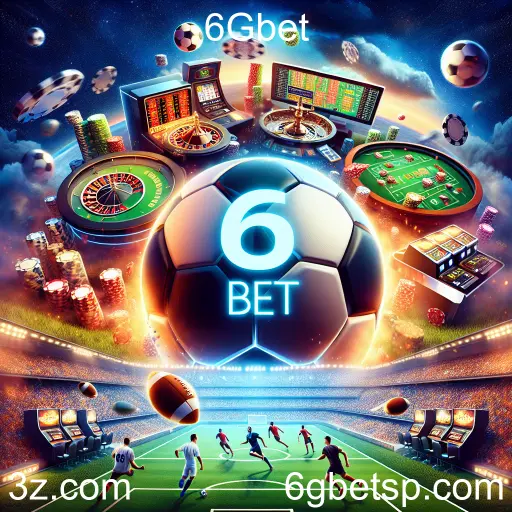 Imagem promocional da 6Gbet mostrando a plataforma e suas vantagens